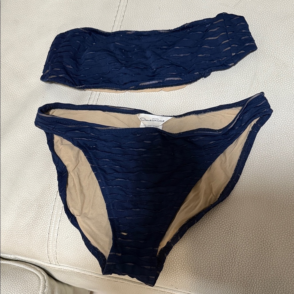 Navy Blue Bikini Set